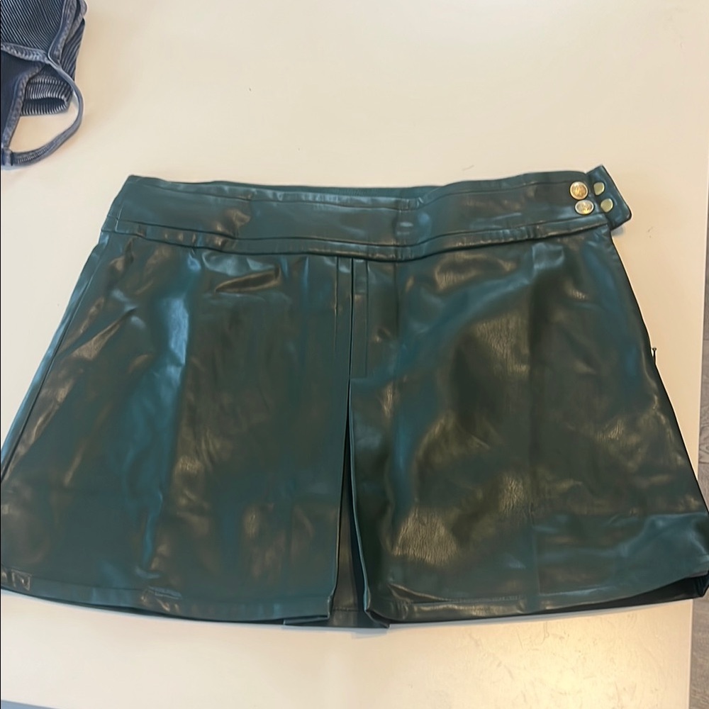 Women's Jcrew leather skirt